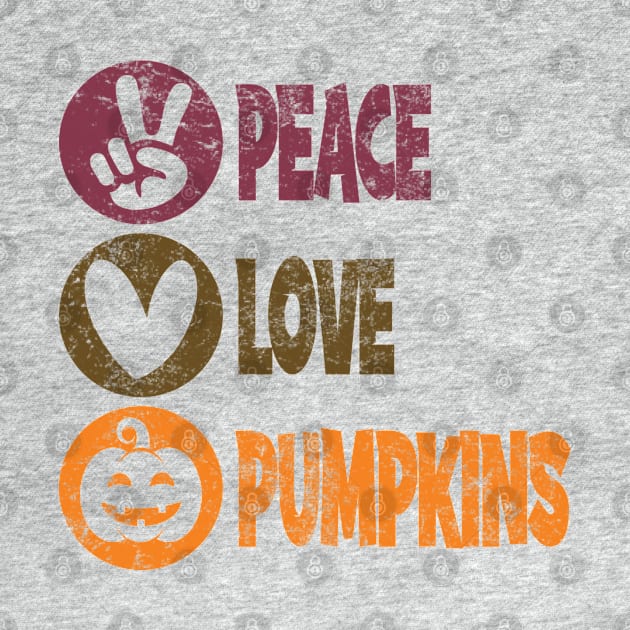 Peace Love Pumpkin by Jabir